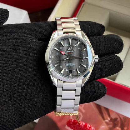 Omega Aqua Terra firstcopy 43mm GMT Swiss ETA Self-Winding Men’s Watch
