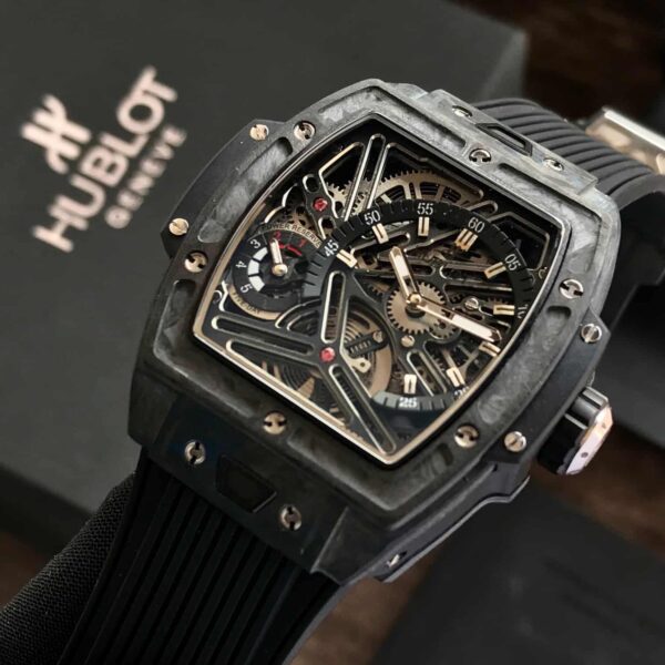 Hublot Spirit of Big Bang Tourbillon firstcopy Carbon Black 42mm Swiss Automatic Men’s Watch