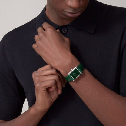Cartier Tank Must firstcopy Japanese Premium Medium Silver Green Unisex Watch