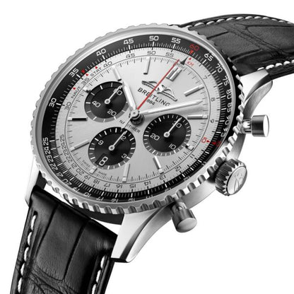 Breitling Navitimer B01 Firstcopy Grey Dial Chronograph Men's Watch