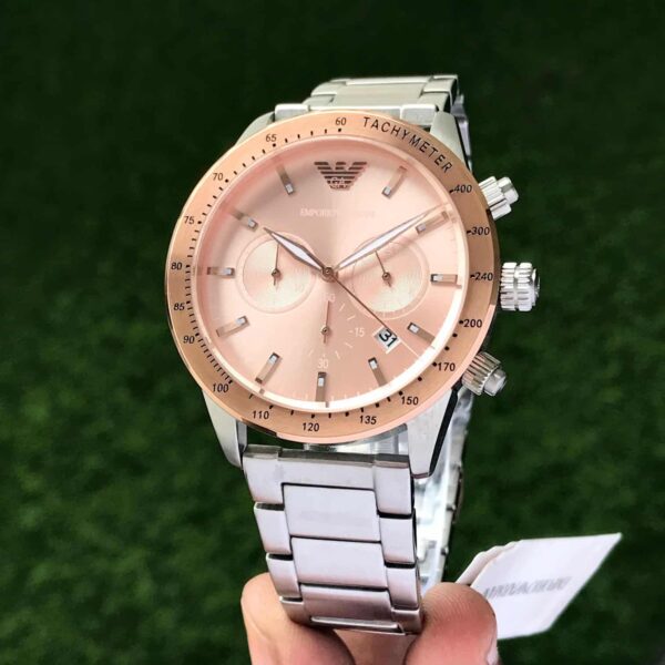 Emporio Armani AR11352 Mario Firstcopy Stainless Steel Men's Watch