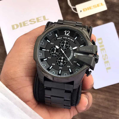 Diesel Mega Chief firstcopy DZ4283 Full Black Chronograph Men’s Watch