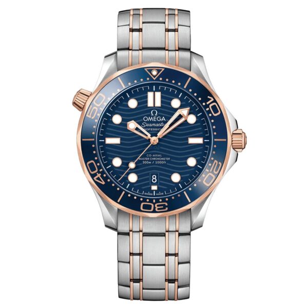 Omega Seamaster firstcopy Two Tone Blue Dial Automatic Men’s Watch