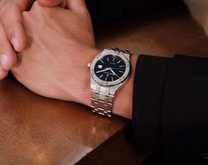 Maurice Lacroix Aikon firstcopy 40mm Quartz Stainless Steel Black Dial Men’s Watch