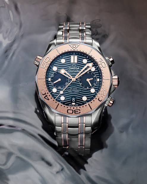 Omega Seamaster firstcopy Blue Dial Japanese Chronograph Men’s Watch