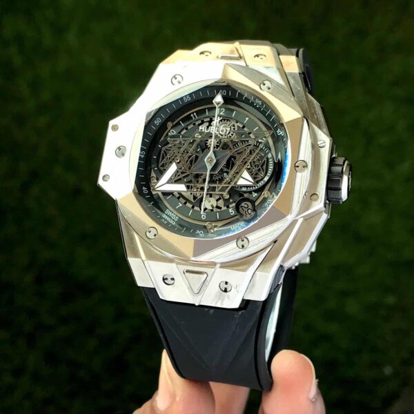 Hublot Big Bang Sang Bleu King firstcopy Silver Premium Men’s Watch