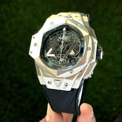 Hublot Big Bang Sang Bleu King firstcopy Silver Premium Men’s Watch