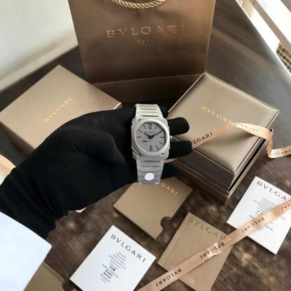 Bvlgari Octo Finissimo Firstcopy Full Grey Swiss ETA Automatic Men's Watch