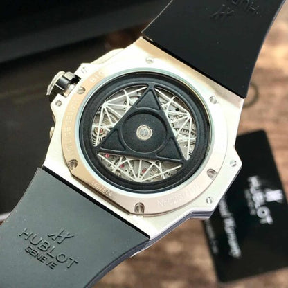 Hublot Big Bang King Sang Bleu firstcopy Silver Diamond Premium Men’s Watch