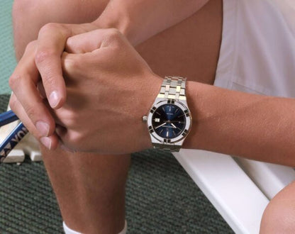 Maurice Lacroix Aikon firstcopy 40mm Quartz Stainless Steel Blue Dial Men’s Watch