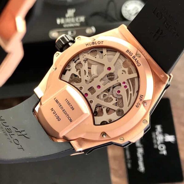Hublot MP-09 Tourbillon firstcopy Bi-Axis King Rosegold Black Dial Men’s Watch