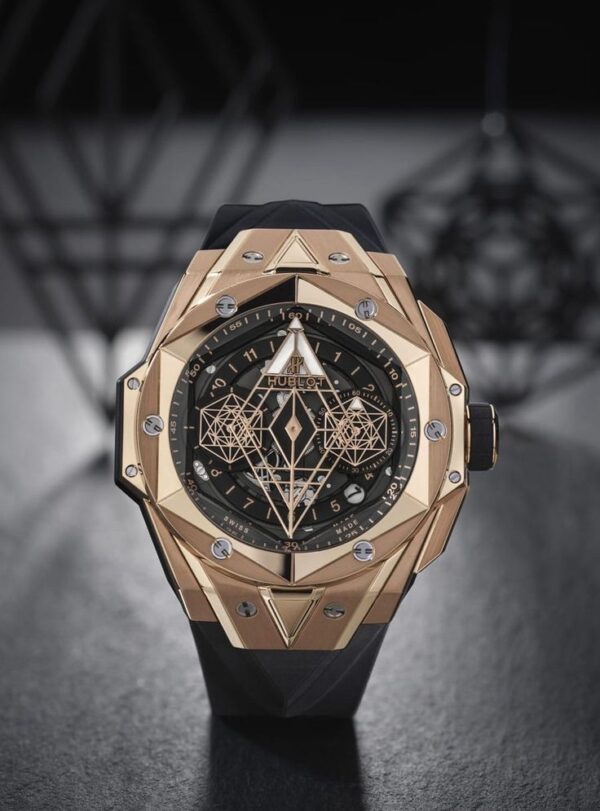 Hublot Big Bang King Sang Bleu firstcopy Rose Gold Premium Men’s Watch