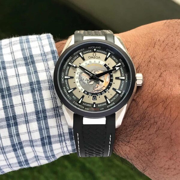 Omega Aqua Terra firstcopy World Map Dial Automatic Men’s Watch