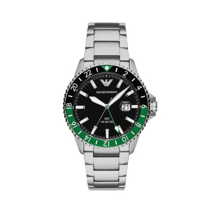Emporio Armani AR11589 Firstcopy GMT Stainless Steel Men's Watch