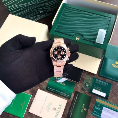 Rolex Daytona Cosmograph Swiss ETA Machinery Self Winding Automatic Mens Watch
