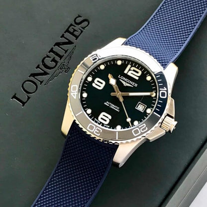 Longines HydroConquest firstcopy Silver Blue Fiber Automatic Men’s Watch