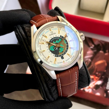 Omega Aqua Terra firstcopy Worldtimer Japanese Automatic Men’s Watch