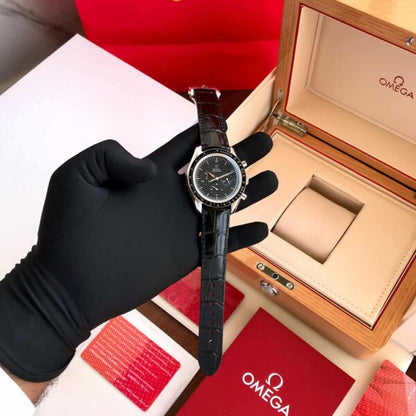 Omega Seamaster Zurich Edition firstcopy Japanese Automatic Black Leather Men’s Watch
