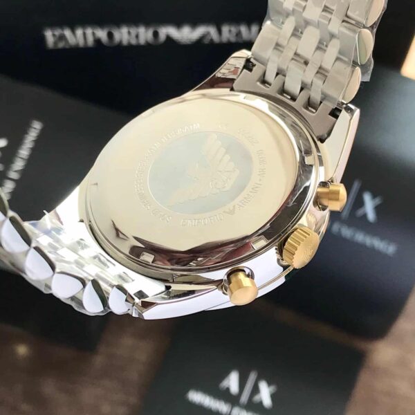 Emporio Armani AR6088 Firstcopy Two Tone Chronograph Men's Watch