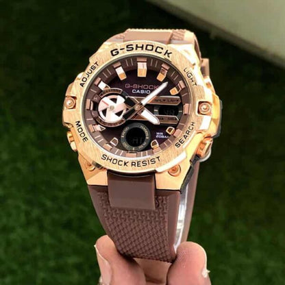 Casio G-Shock firstcopy Gravitymaster GR-B100-1A4ER Rosegold Dial Men’s Watch