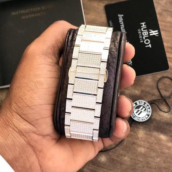 Hublot Big Bang firstcopy Full Silver Diamond Japanese Quality Men’s Watch