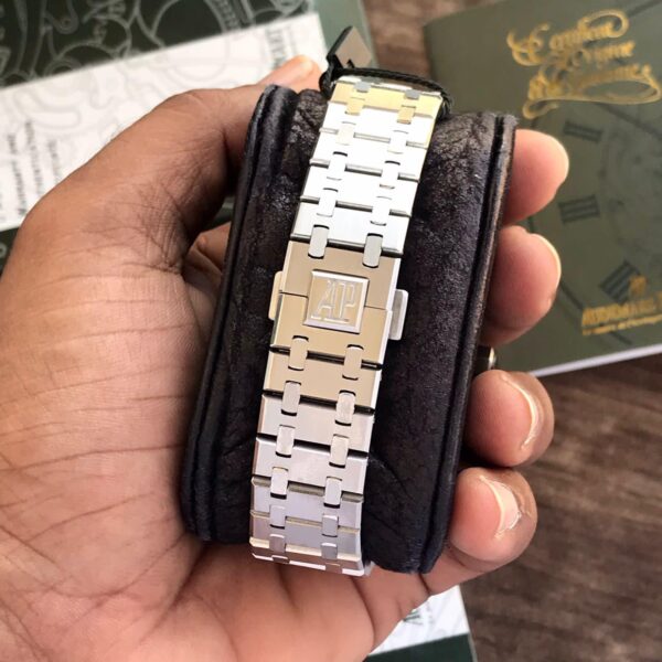 Audemars Piguet Perpetual Calendar Silver Green Men’s Sports Firstcopy Watch