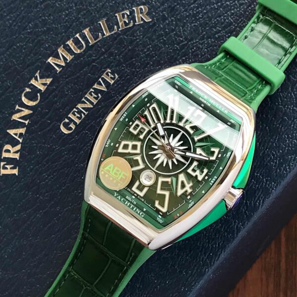 Franck Muller Vanguard firstcopy V45 Steel Green Swiss ETA Automatic Men’s Watch