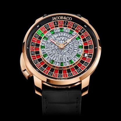 Jacob & Co Casino Tourbillon Rose Gold Men’s Sports Firstcopy Replica ETA Watch