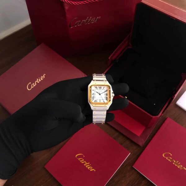 Cartier Santos De firstcopy Japanese Pure Two Tone Automatic Men’s Watch