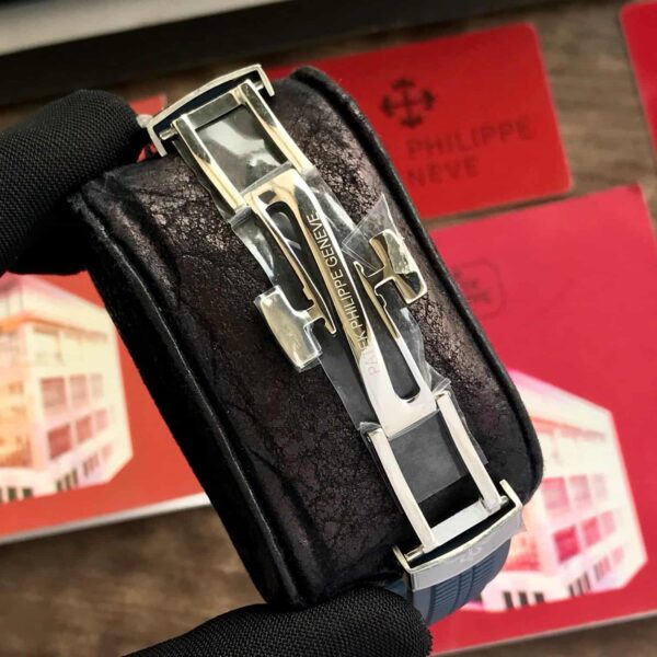 Patek Philippe Aquanaut 5168G firstcopy Silver Blue Swiss ETA Premium Men’s Watch