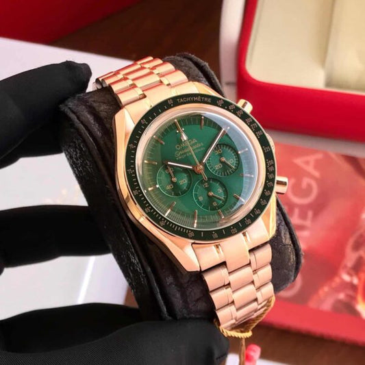 Omega Speedmaster Moonwatch Japanese Quartz Machinery Mens Watch - Watch Studio
