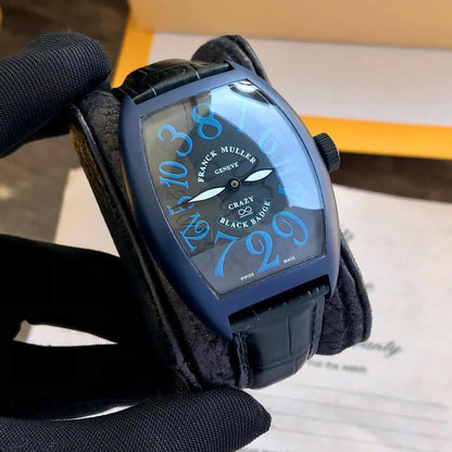 Franck Muller Crazy Hours firstcopy Black Badge Automatic Men’s Watch