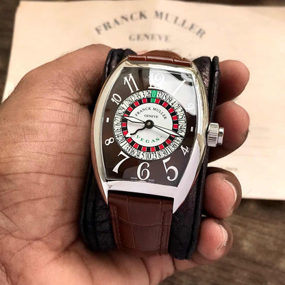 Franck Muller Vegas firstcopy Casino Table Brown Dial Automatic Men’s Watch