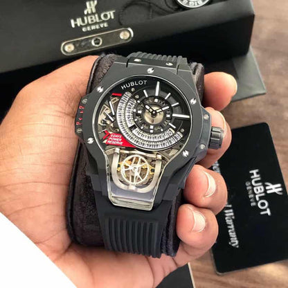 Hublot MP-09 Tourbillon firstcopy Bi-Axis King Dark Black Men’s Watch