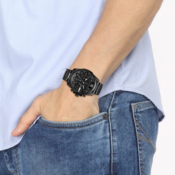 Diesel Mega Chief firstcopy DZ4283 Full Black Chronograph Men’s Watch