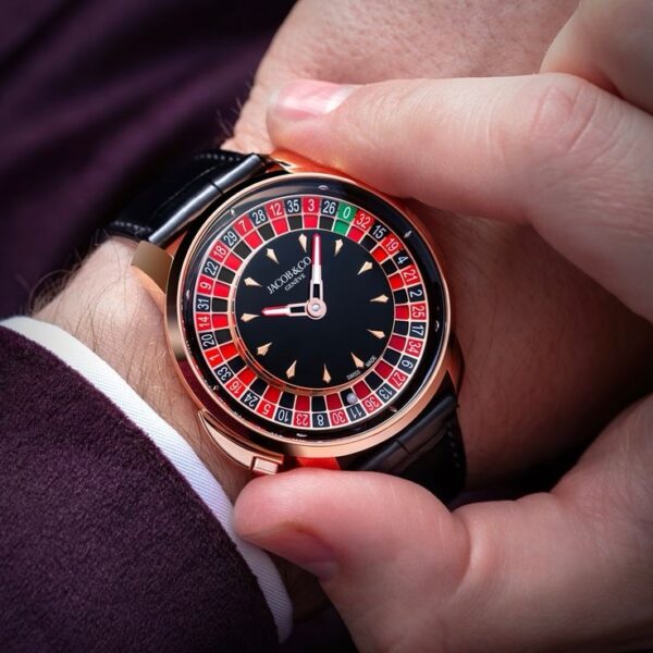 Jacob & Co Casino Tourbillon Rose Gold Men’s Sports Firstcopy Replica ETA Watch