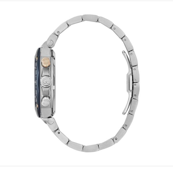 GC Heren Horloge firstcopy Y81003G7MF Stainless Steel Blue Dial Swiss Quartz Chronograph Men’s Watch