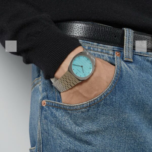 Gucci 25H firstcopy 38mm Stainless Steel Quartz Ocean Blue Dial Men’s Watch