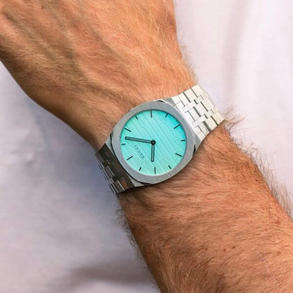 Gucci 25H firstcopy 38mm Stainless Steel Quartz Ocean Blue Dial Men’s Watch