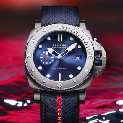 Panerai Submersible QuarantaQuattro Luna Rossa firstcopy 44mm Blue Dial Automatic Men’s Watch