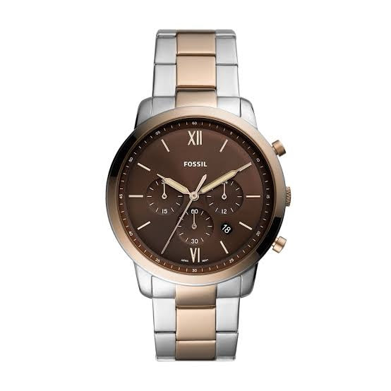Fossil firstcopy FS5475 Two Tone Brown Dial Chronograph Men’s Watch