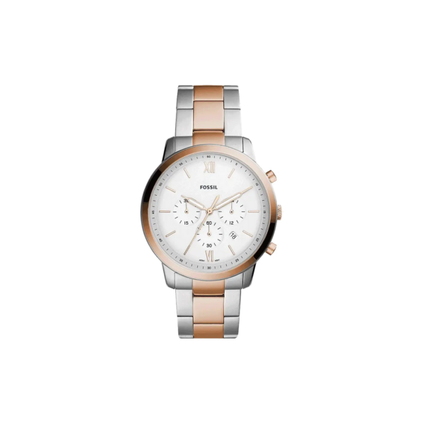 Fossil firstcopy FS5475 Two Tone White Dial Chronograph Men’s Watch
