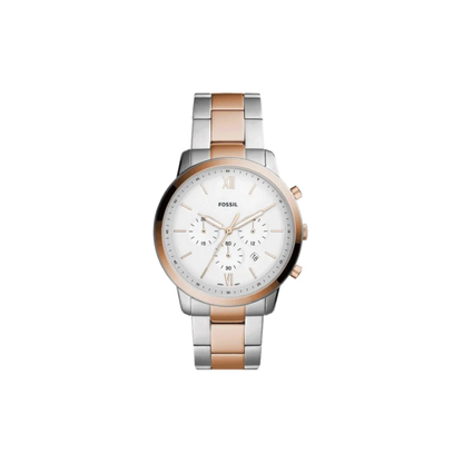 Fossil firstcopy FS5475 Two Tone White Dial Chronograph Men’s Watch