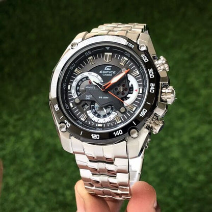 Casio Edifice firstcopy E-550-D Series Stainless Steel Japanese Quartz Men’s Watch