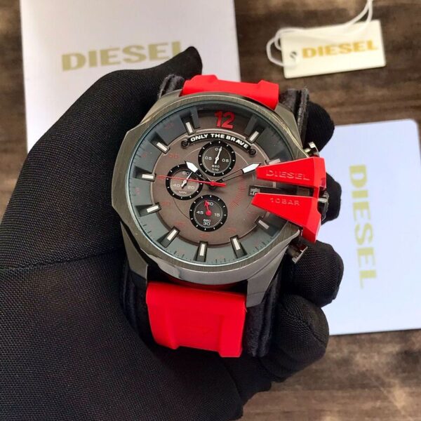 Diesel firstcopy DZ4427 Japanese Quartz Machinery Silicon Strap Men’s Watch