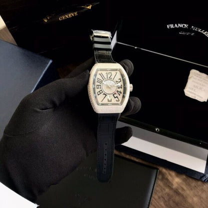 Franck Muller Vanguard firstcopy Diamonds 43mm Swiss Automatic Men’s Watch