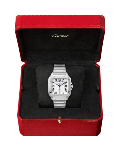 Santos De Cartier Large firstcopy Swiss ETA Automatic Men’s Watch With Interchangeable Metal & Leather Bracelet