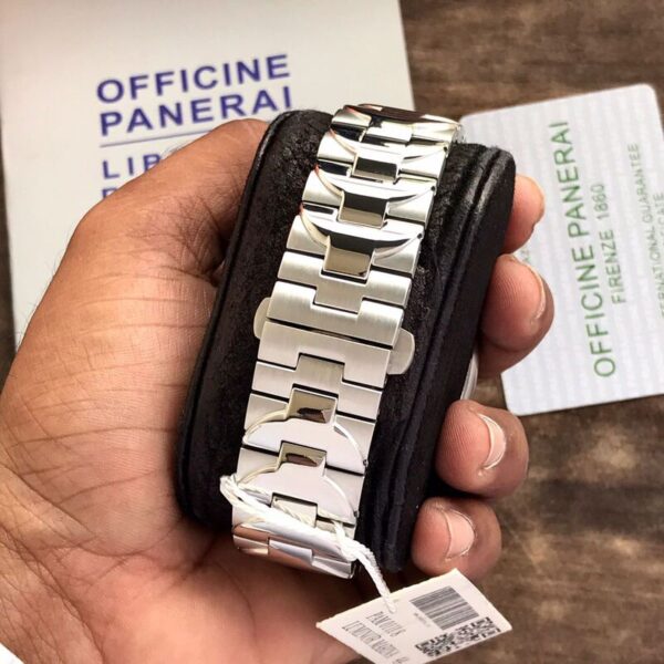 Panerai Submersible firstcopy Stainless Steel Blue Swiss Automatic Men’s Watch