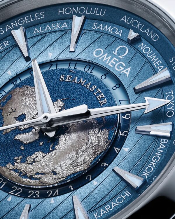 Omega Aqua Terra firstcopy World Map Dial Automatic Men’s Watch