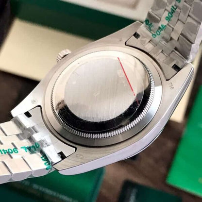 Rolex Datejust 41 Stainless Steel Silver Tone Blue Dial Japanese Automatic Mens Watch firstcopy